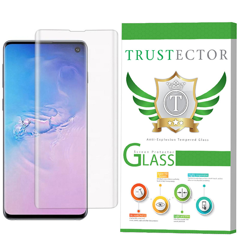محافظ صفحه نمایش یووی لایت تراستکتور مدل UVT مناسب برای گوشی موبایل سامسونگ Galaxy S10