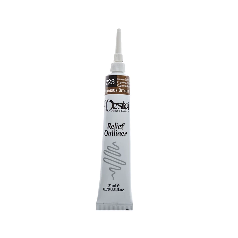 خمیر دورگیر وستا مدل Cupreous Brown 223 حجم 21 میلی لیتر