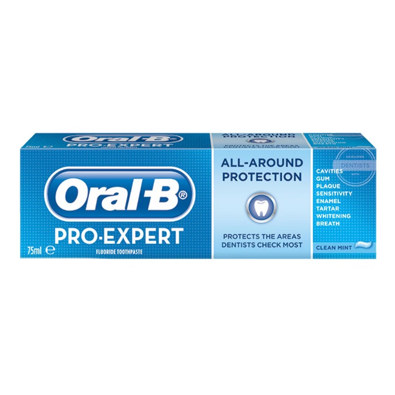 خمیر دندان اورال-بی مدل all-around protection حجم 75 میلی لیتر