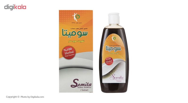 شامپو تقویت کننده مو سومیتا مدل Herbal حجم 300 میلی لیتر شامپو تقویت کننده مو سومیتا مدل Herbal حجم 300 میلی لیتر