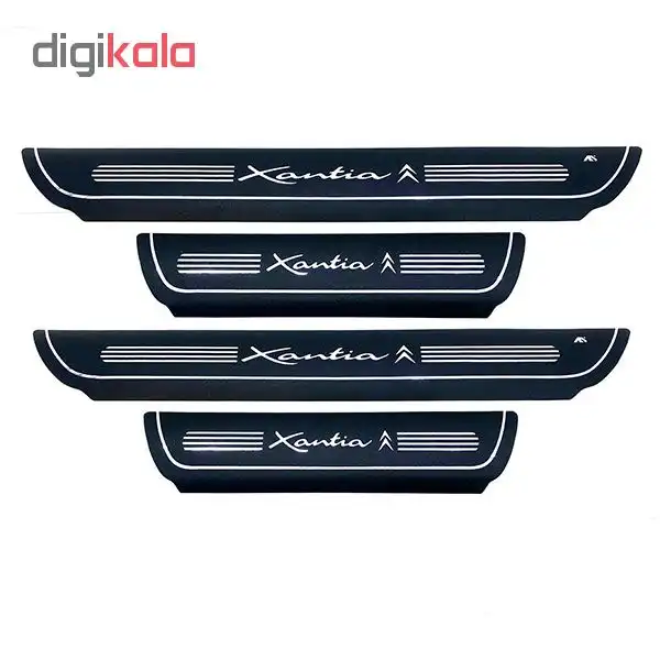 برچسب پارکابی خودرو کد SK036 مناسب برای سیتروئن زانتیا مجموعه 4 عددی