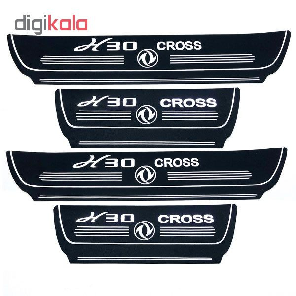 برچسب پارکابی خودرو کد SK037 مناسب برای دانگ فنگ اچ 30 کراس مجموعه 4 عددی