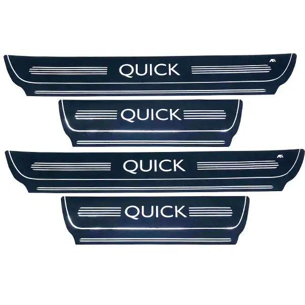 برچسب پارکابی خودرو کد SK039 مناسب برای کوئیک مجموعه 4 عددی