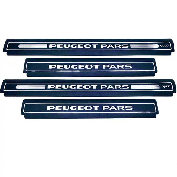 برچسب پارکابی خودرو کد SK049 مناسب برای پژو پارس مجموعه 4 عددی