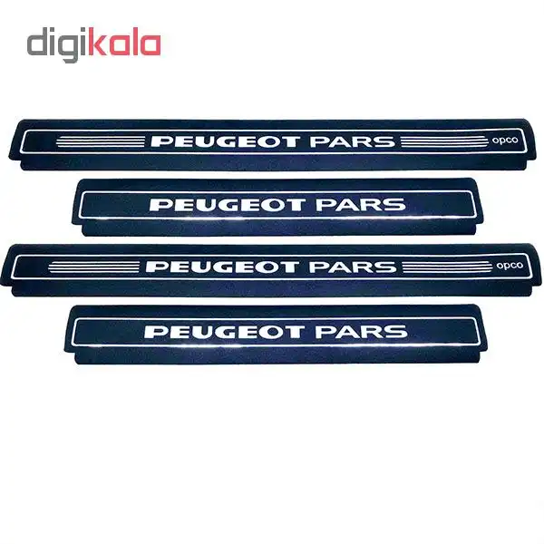برچسب پارکابی خودرو کد SK049 مناسب برای پژو پارس مجموعه 4 عددی