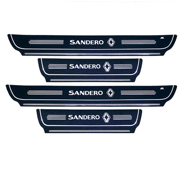 برچسب پارکابی خودرو کد SK050 مناسب برای رنو ساندرو مجموعه 4 عددی