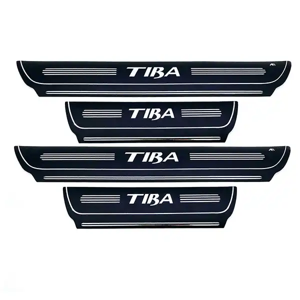 برچسب پارکابی خودرو کد SK051 مناسب برای تیبا مجموعه 4 عددی