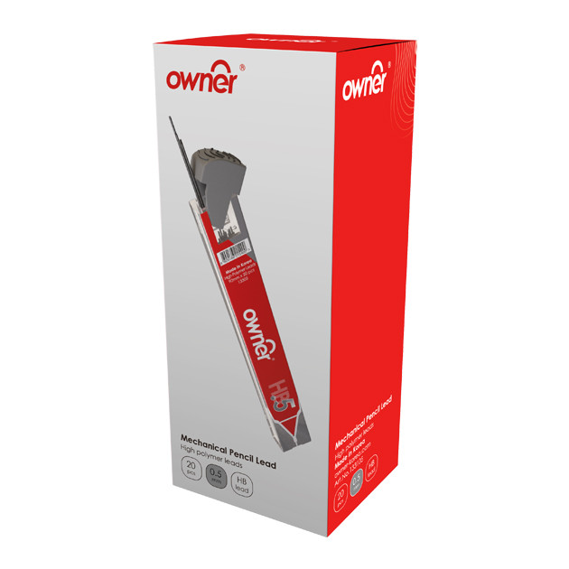 نوک مداد نوکی 0.5 میلی متری اونر مدل High Polymer بسته 12 عددی