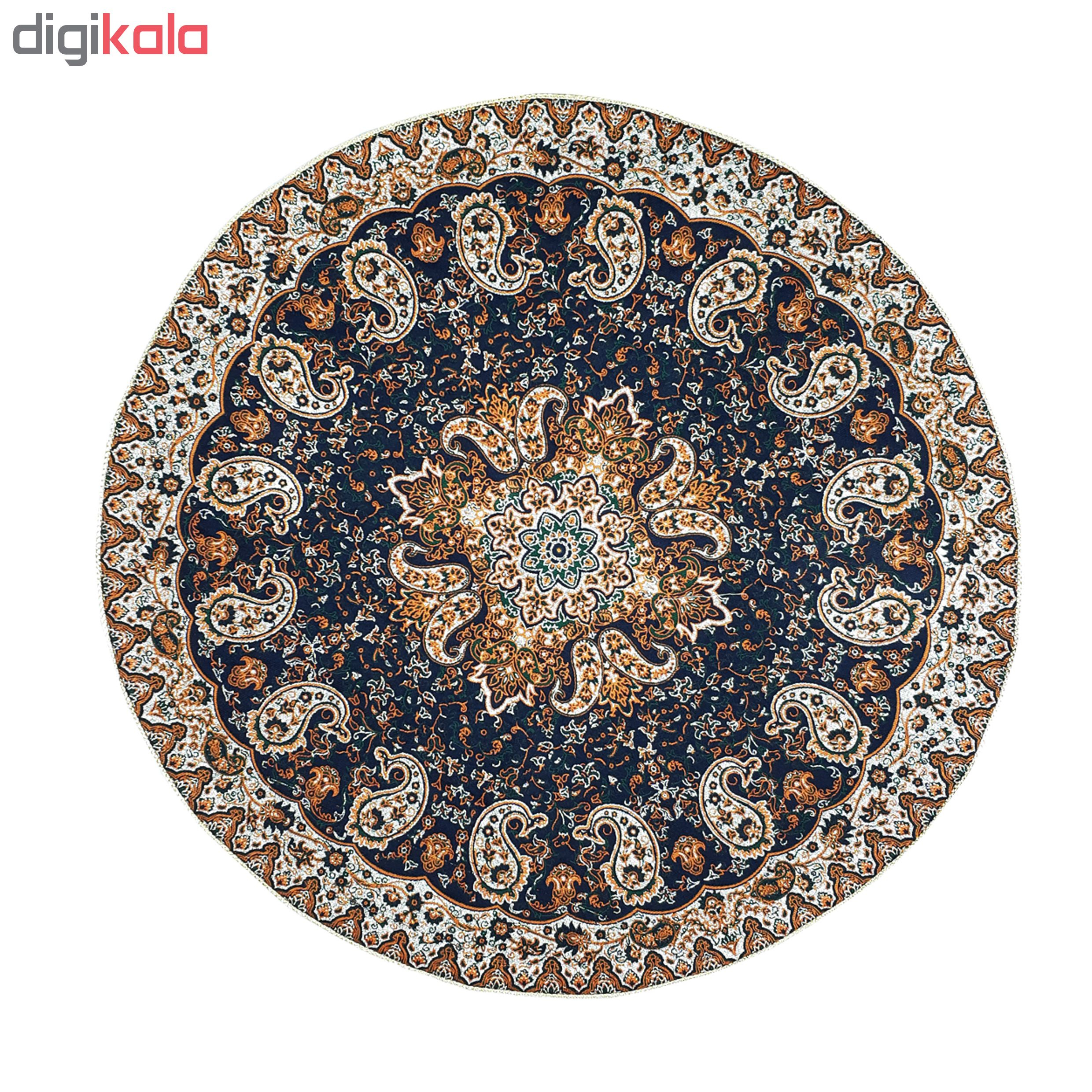 ست 5 تکه رومیزی ترمه مدل نسترن کد SRMH5-5GRD