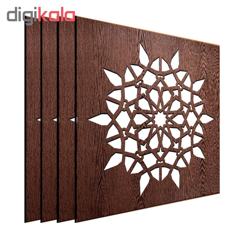 تایل سقفی کد LMG0049-V سایز 60*60 سانتی متر بسته 4 عددی