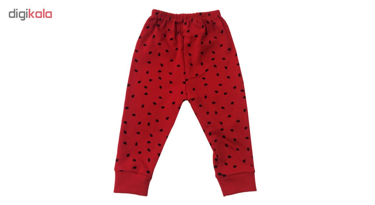 ست 3 تکه لباس نوزادی مدل هندوانه یلدا 347 - - 8