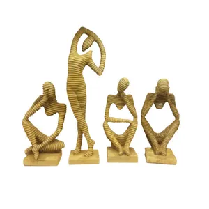 مجسمه طرح مومیایی مدل RM-6979 مجموعه ۴ عددی