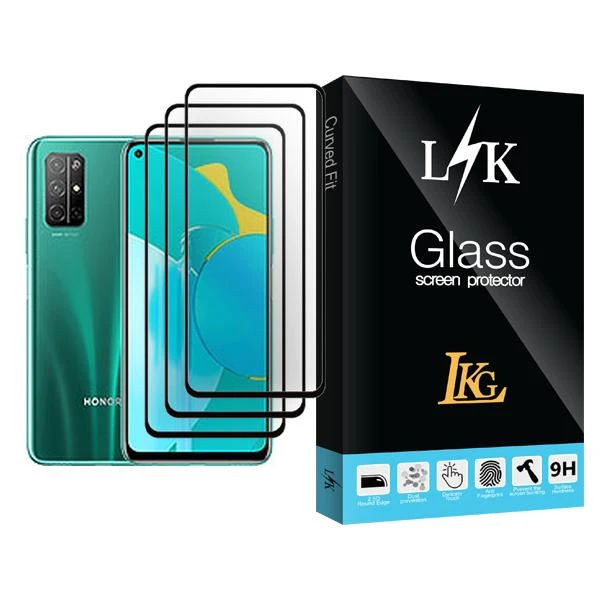 محافظ صفحه نمایش ال کا جی مدل LK Glass MIX003 مناسب برای گوشی موبایل شیائومی 30S بسته سه عددی