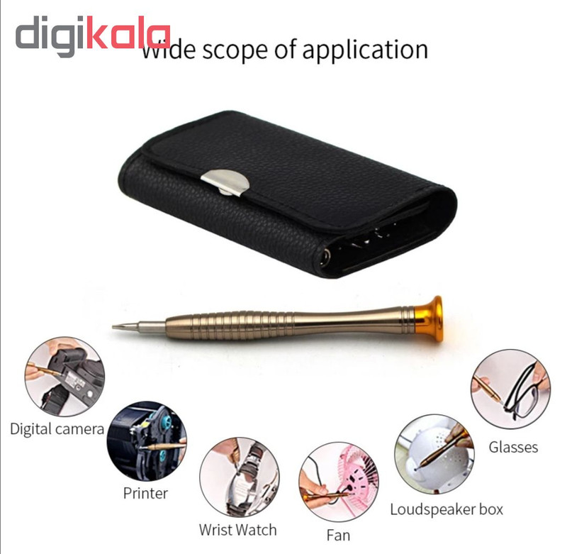 پیچ گوشتی ساعتی مدل HS25 مجموعه 25 عددی