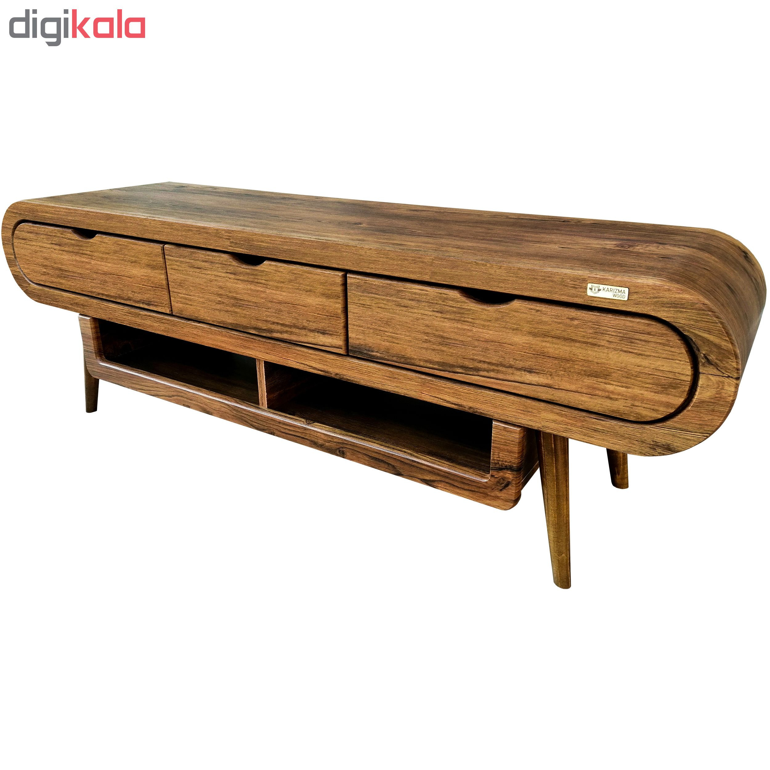 میز تلویزیون کاریزما وود مدل A254