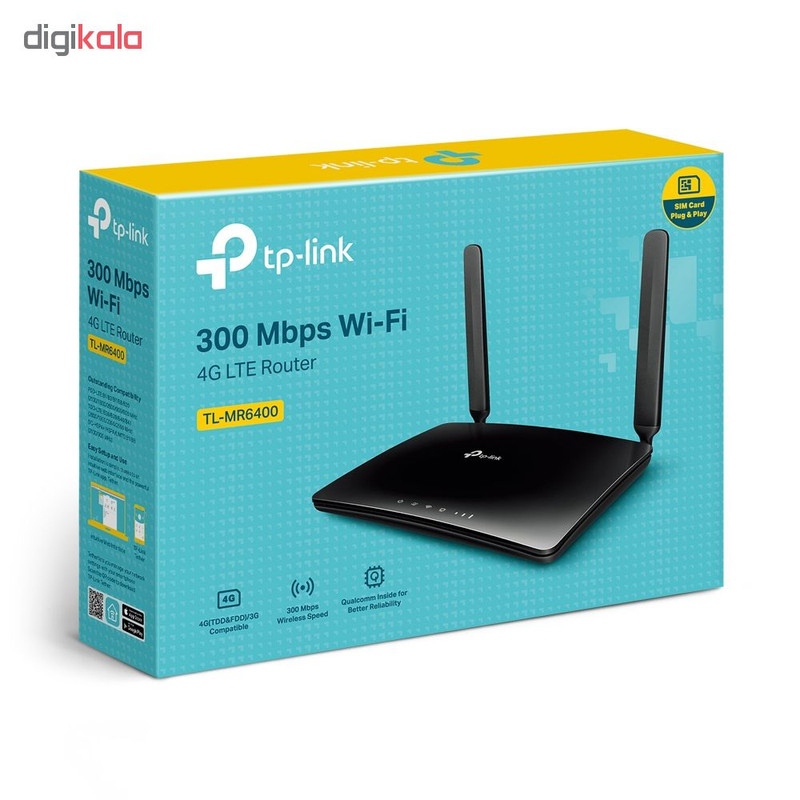 مودم روتر 4G تی پی-لینک مدل TL-MR6400 V4 2