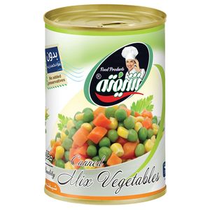 کنسرو مخلوط سبزیجات شیفته- 370 گرم