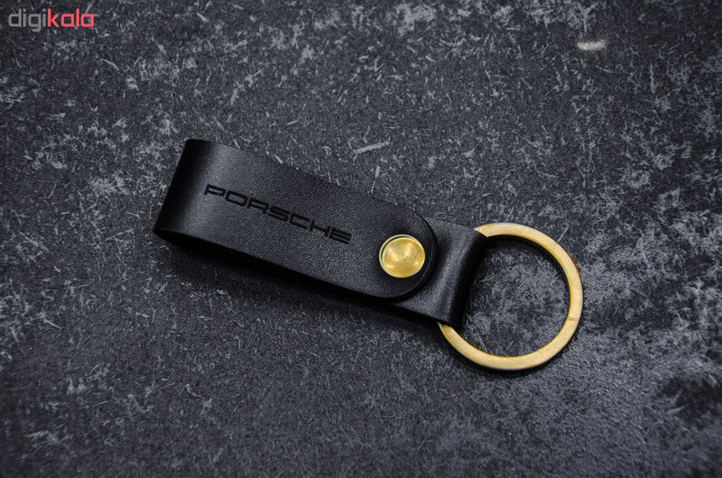 جاسوئیچی خودرو چرمینه اسپرت طرح پورشه کد 74003A-B