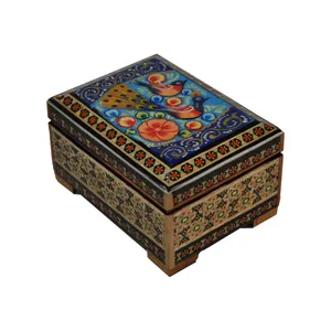 جعبه جواهرات خاتم کاری کد 2604001