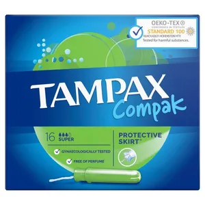تامپون تامپکس مدل Super Compak بسته 16 عددی