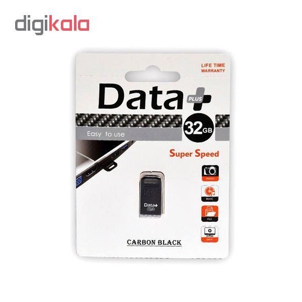 فلش مموری دیتا پلاس مدل CARBON ظرفیت 32 گیگابایت 1