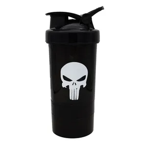 شیکر طرح اسکلت مدل Punisher ظرفیت 0.5 لیتر