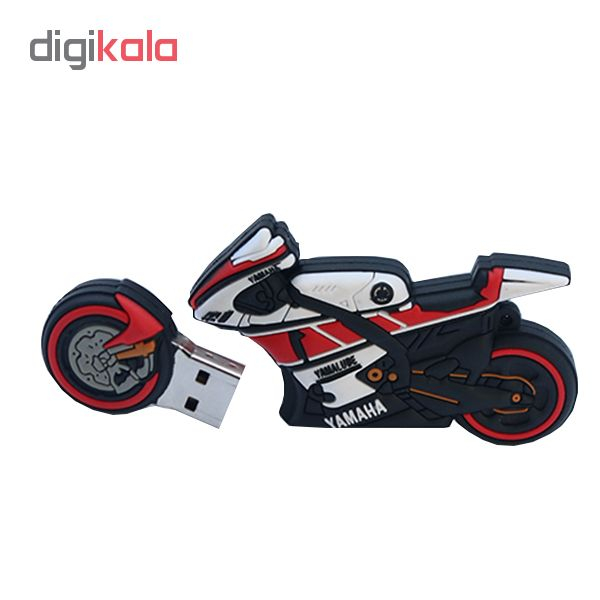 فلش مموری طرح موتور سیکلت مدل Ul-Pv-YAmah01 ظرفیت 16 گیگابایت