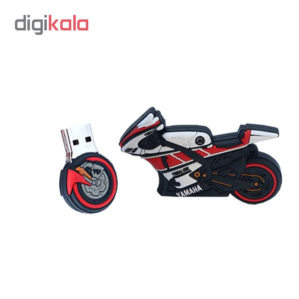 فلش مموری طرح موتور سیکلت مدل Ul-Pv-YAmah01 ظرفیت 16 گیگابایت