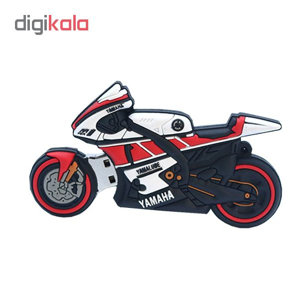 فلش مموری طرح موتور سیکلت مدل Ul-Pv-YAmah01 ظرفیت8 گیگابایت