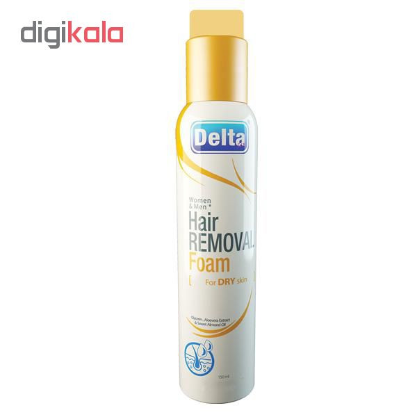 فوم موبر دلتا مدل Dry حجم 150 میلی لیتر فوم موبر دلتا مدل Dry حجم 150 میلی لیتر