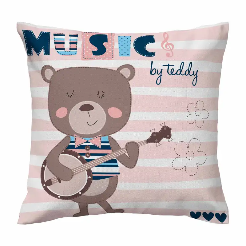 کاور کوسن طرح خرس گیتارزن کد 964