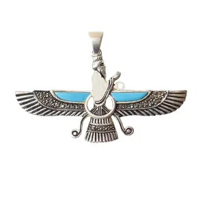 آویز گردنبند نقره زنانه کد 2008