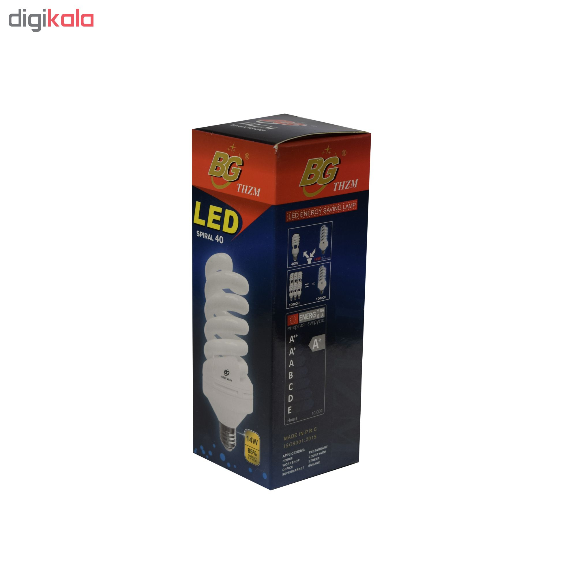 لامپ 14 وات بی جی مدل SH_1414 پایه E27
