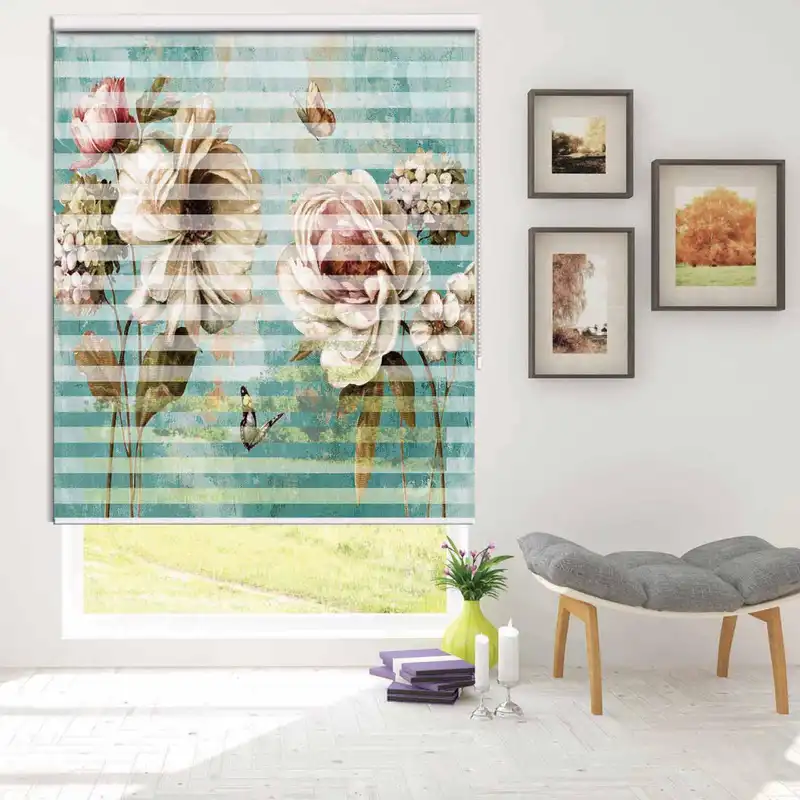 پرده زبرا مدل TZ-1 سایز 150*110 سانتی متر