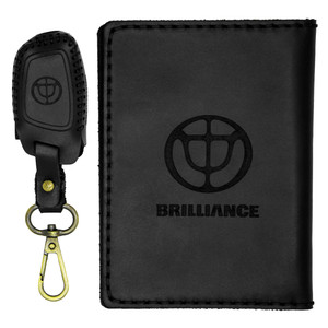 ست هدیه چرمینه اسپرت طرح برلیانس کد 44027-BM