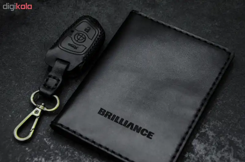ست هدیه چرمینه اسپرت طرح برلیانس کد 44027-BM