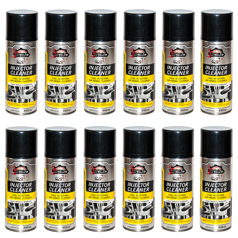 تمیز کننده سیستم سوخت اس پی دی مدل INJ45 حجم 450 میلی لیتر بسته 12 عددی