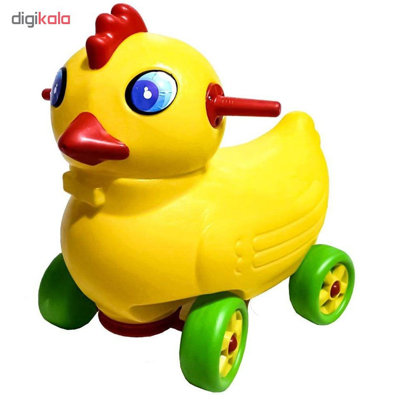 چهار چرخه کودک طرح جوجه اردک
