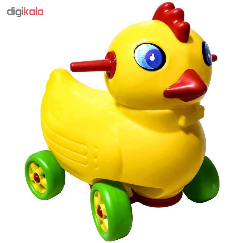 چهار چرخه کودک طرح جوجه اردک