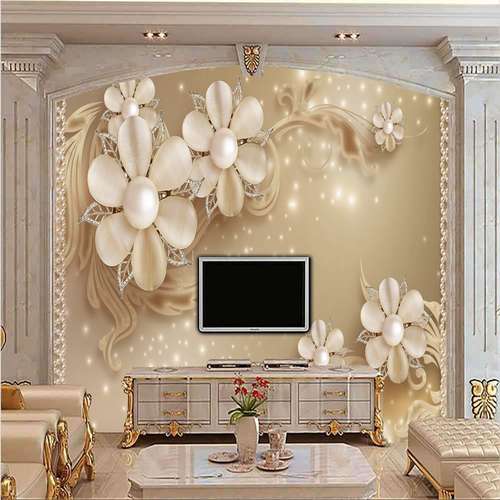 پوستر دیواری سه بعدی طرح گل کد 2118011