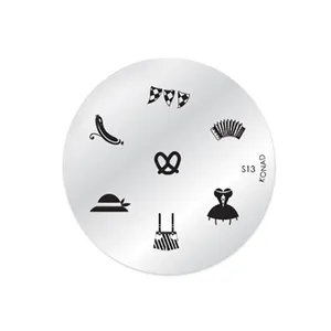 شابلون طراحی ناخن کناد کد s13