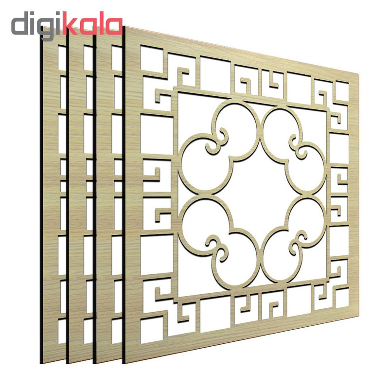 تایل سقفی کد LMG0054-B سایز 60*60 سانتی متر بسته 4 عددی تایل سقفی کد LMG0054-B سایز 60*60 سانتی متر بسته 4 عددی