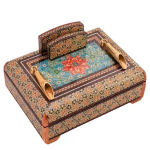 قلمدان خاتم کاری کد 1001