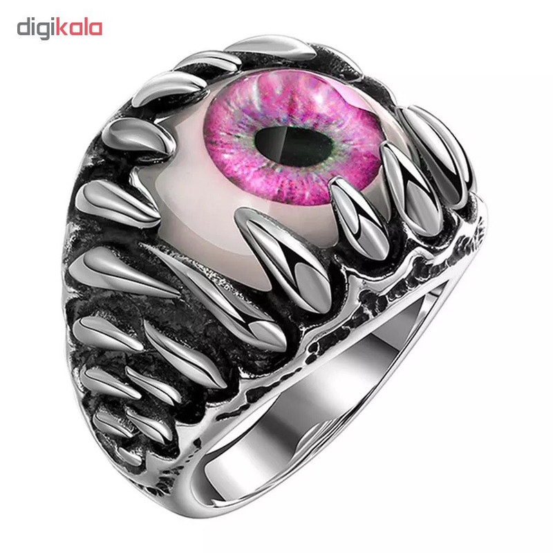 انگشتر مردانه طرح چشم کد PI-TE32