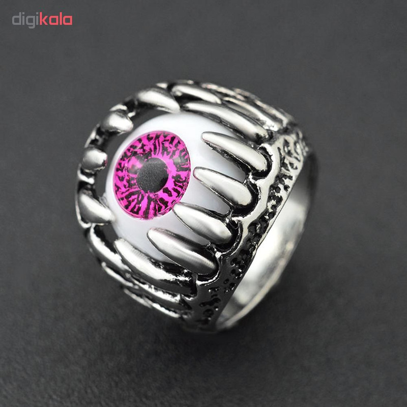 انگشتر مردانه طرح چشم کد PI-TE32