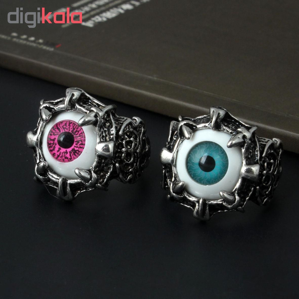 انگشتر مردانه طرح چشم کد PI-8E انگشتر مردانه طرح چشم کد PI-8E