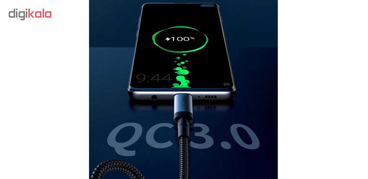 کابل تبدیل USB-C باسئوس مدل CATKLF-S طول 1 متر