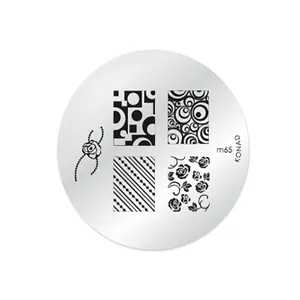 شابلون طراحی ناخن کناد کد m65