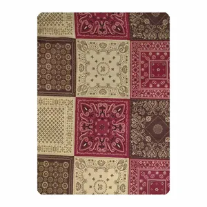 ملحفه پانیذ پود مدل چهل تکه کد A109 یک نفره سایز 170x235 سانتی متر