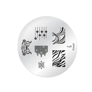 شابلون طراحی ناخن کناد کد m69
